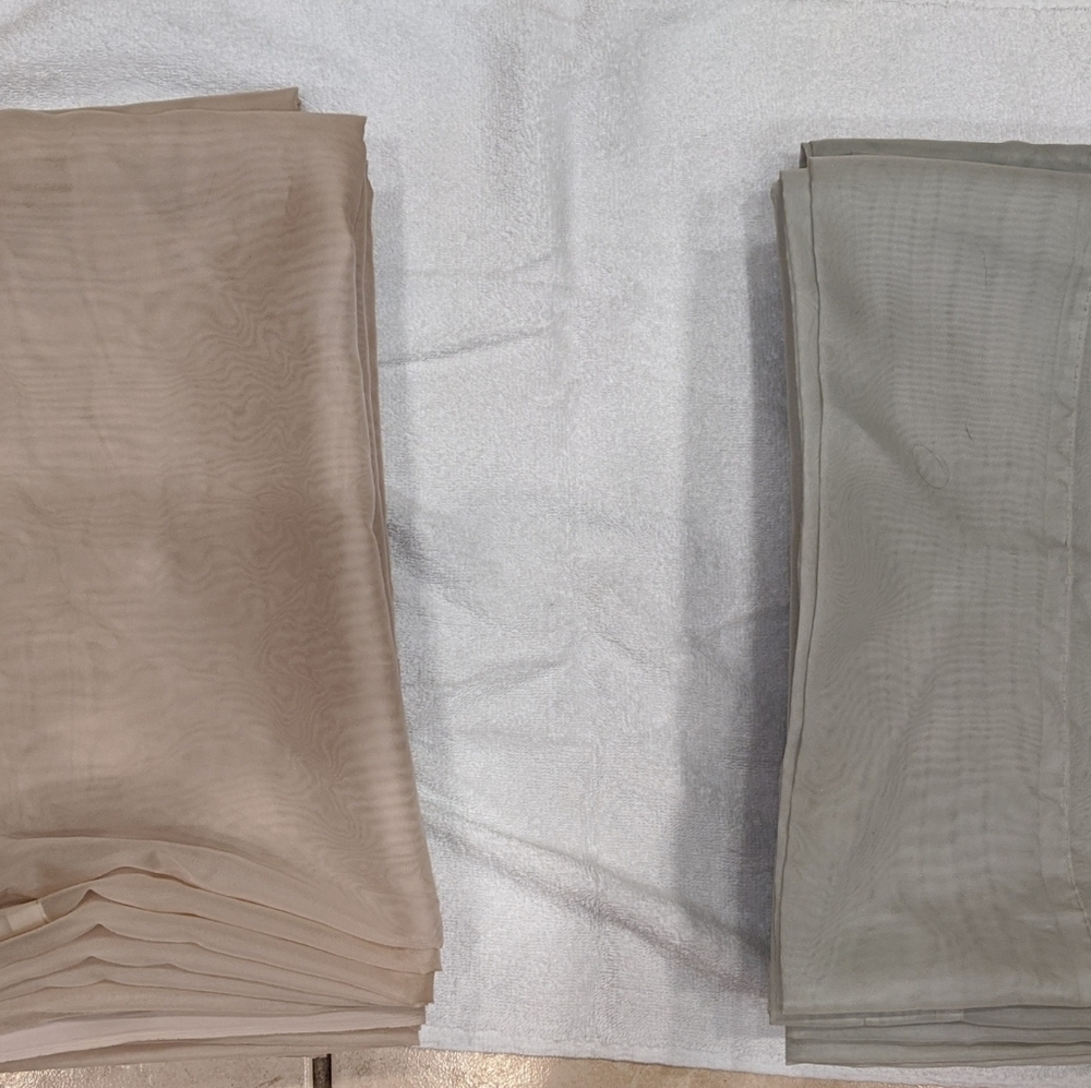 Sheer curtain lot